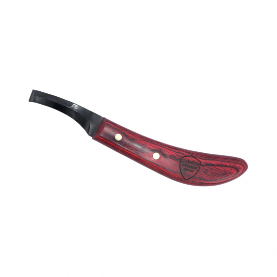 Werkman hoof knife Black blade double edged