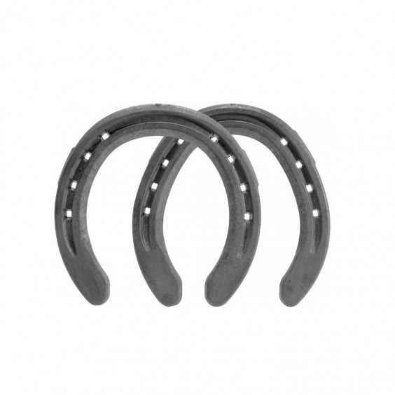 St. Croix Eventer - Eventing Horseshoes - Front with toe clip